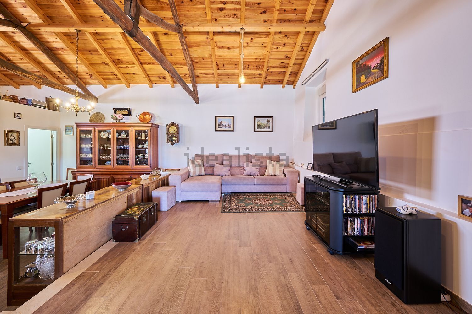 小楼房或独栋别墅出售在Rua da Bica - 客厅