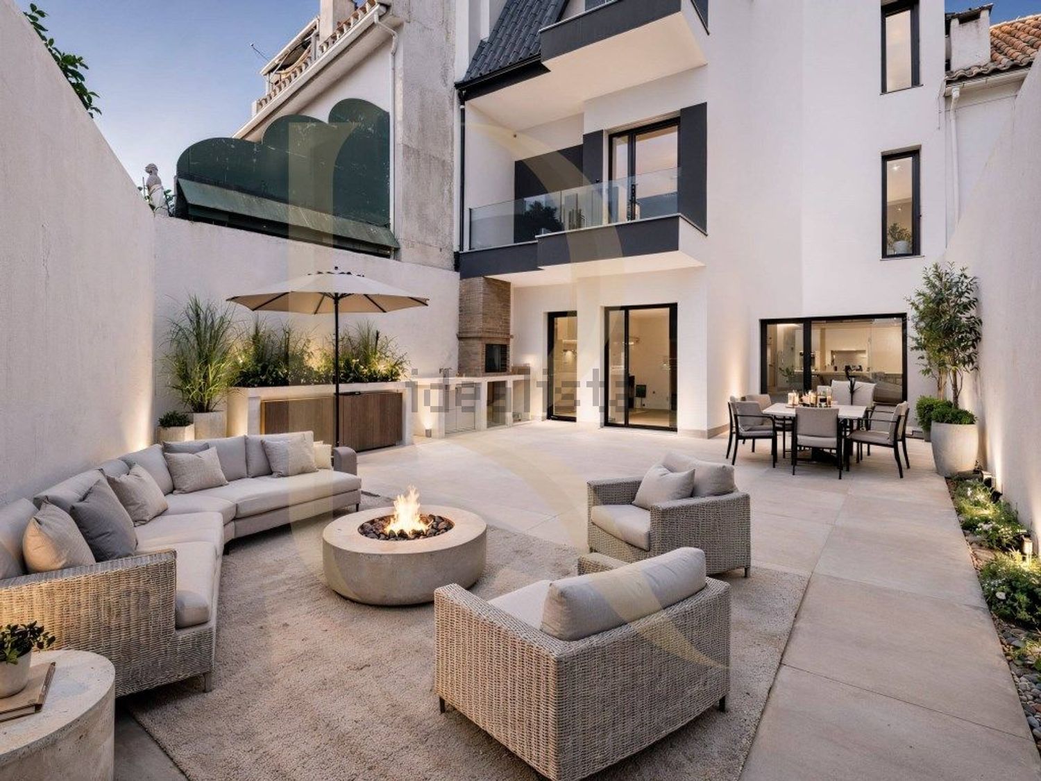 小楼房或独栋别墅出售在Fogueteiro - 客厅