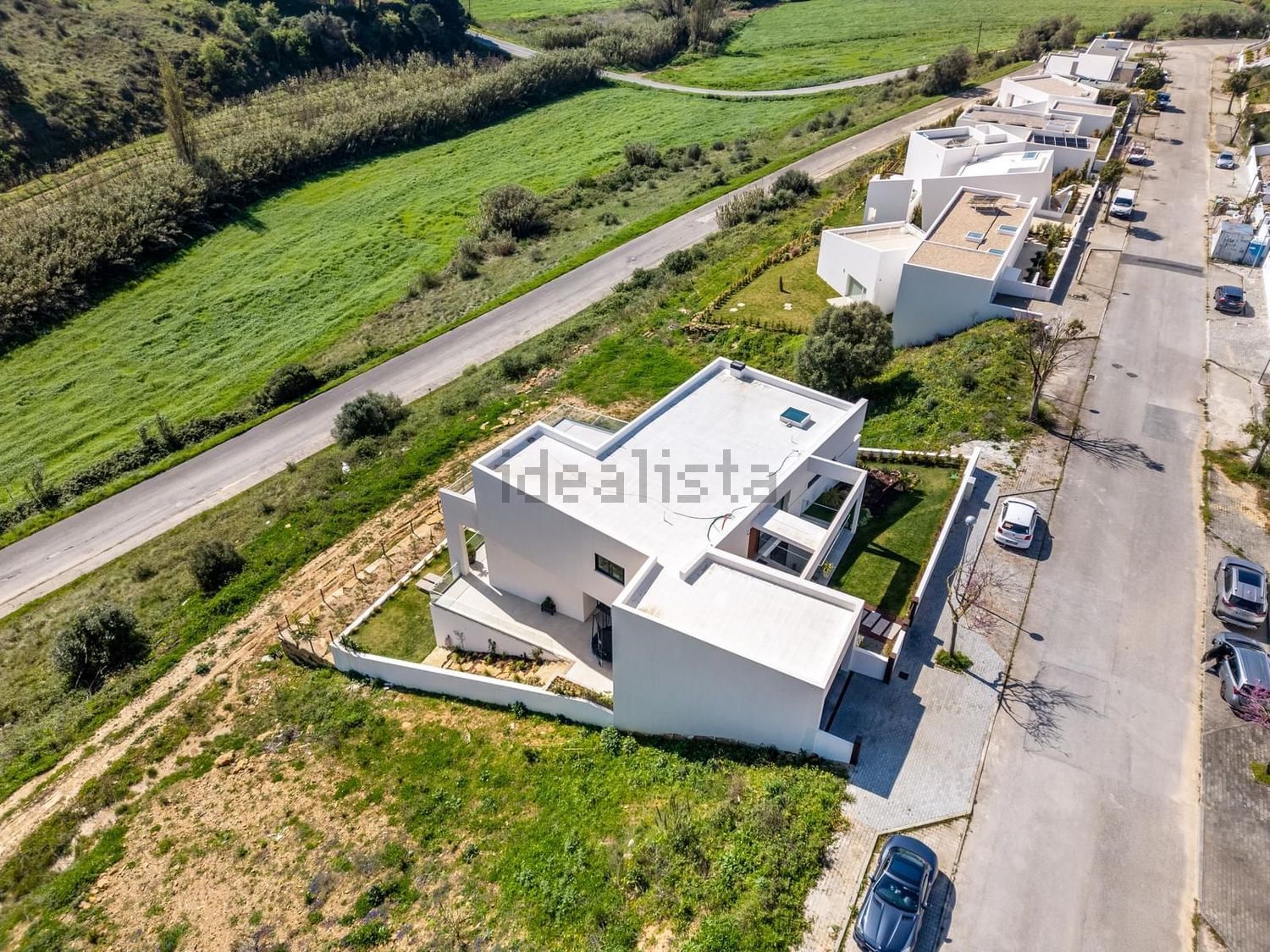 小楼房或独栋别墅出售在Rua das Lombas - 平面图