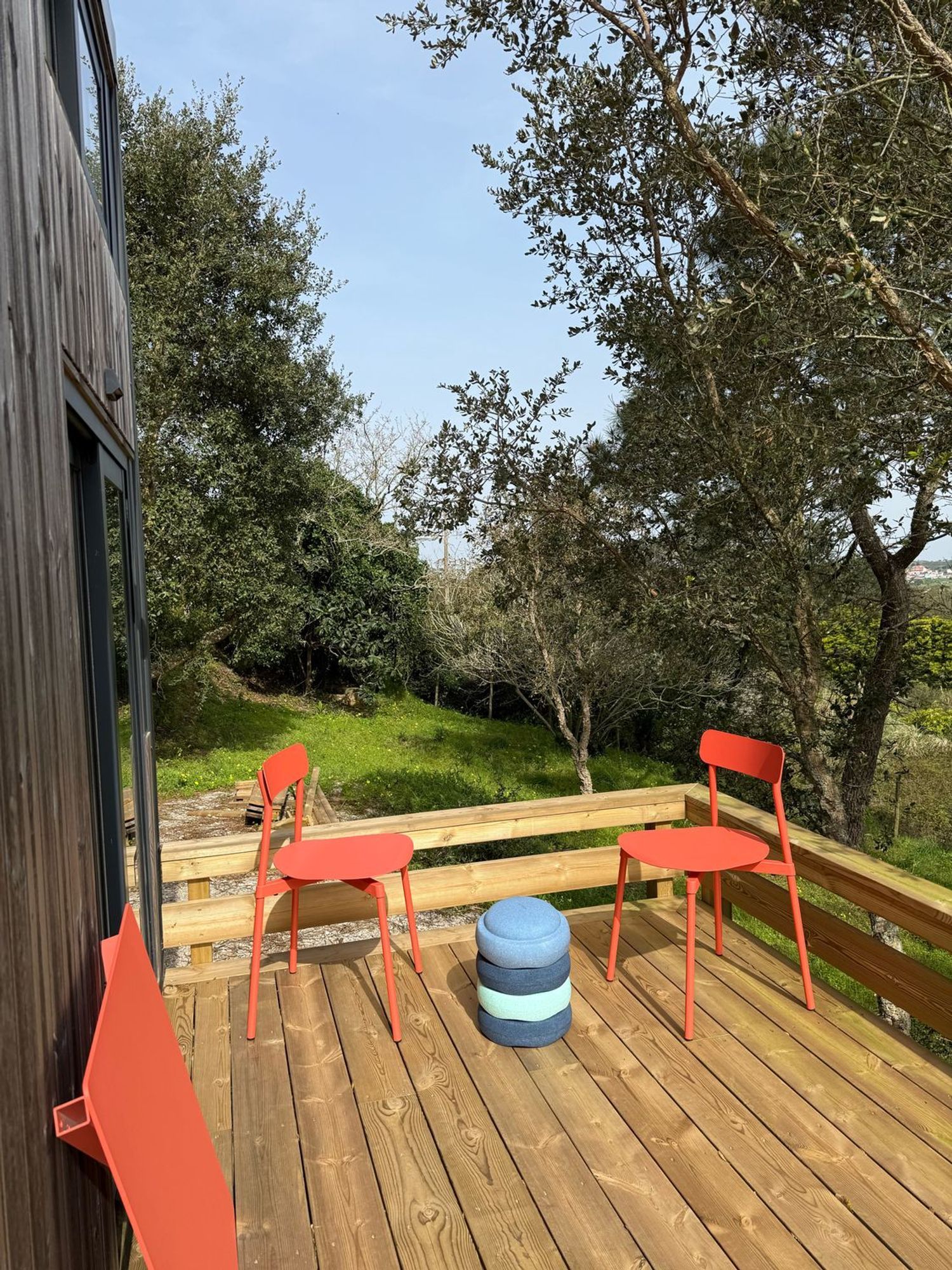 出租小楼房或独栋别墅在Santo Isidoro - 阳台