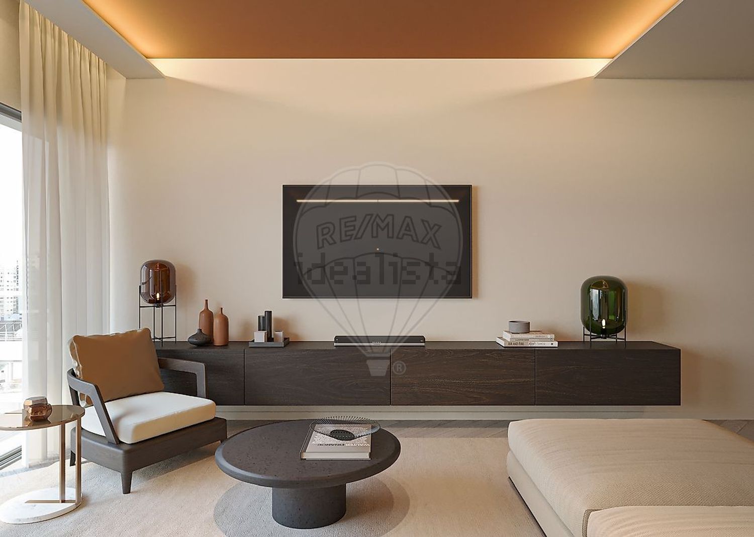 公寓 t3出售在Rua Armando Caldas - 客厅