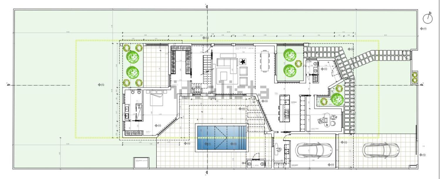 小楼房或独栋别墅出售在Avenida Pinhal do Arneiro - 平面图