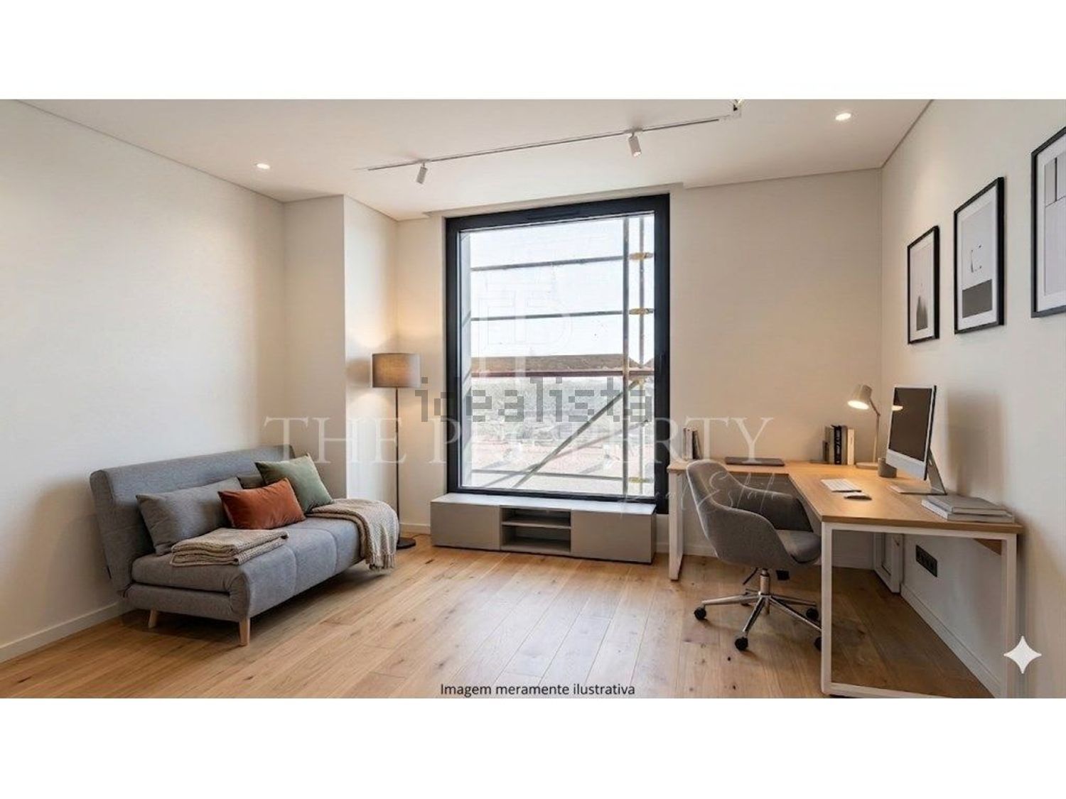 公寓 t2出售在Rua Luís Monteiro - 客厅