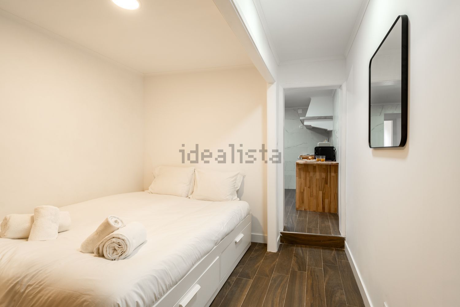 出租公寓 t1在Rua dos Ferreiros à Estrela - 卧室