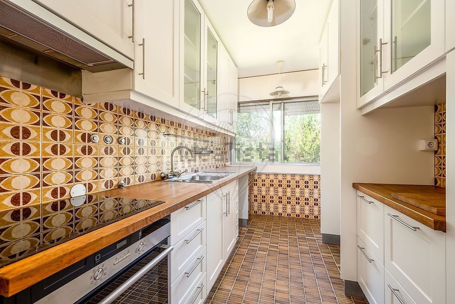 出租公寓 t2在Rua Maria Veleda - 厨房