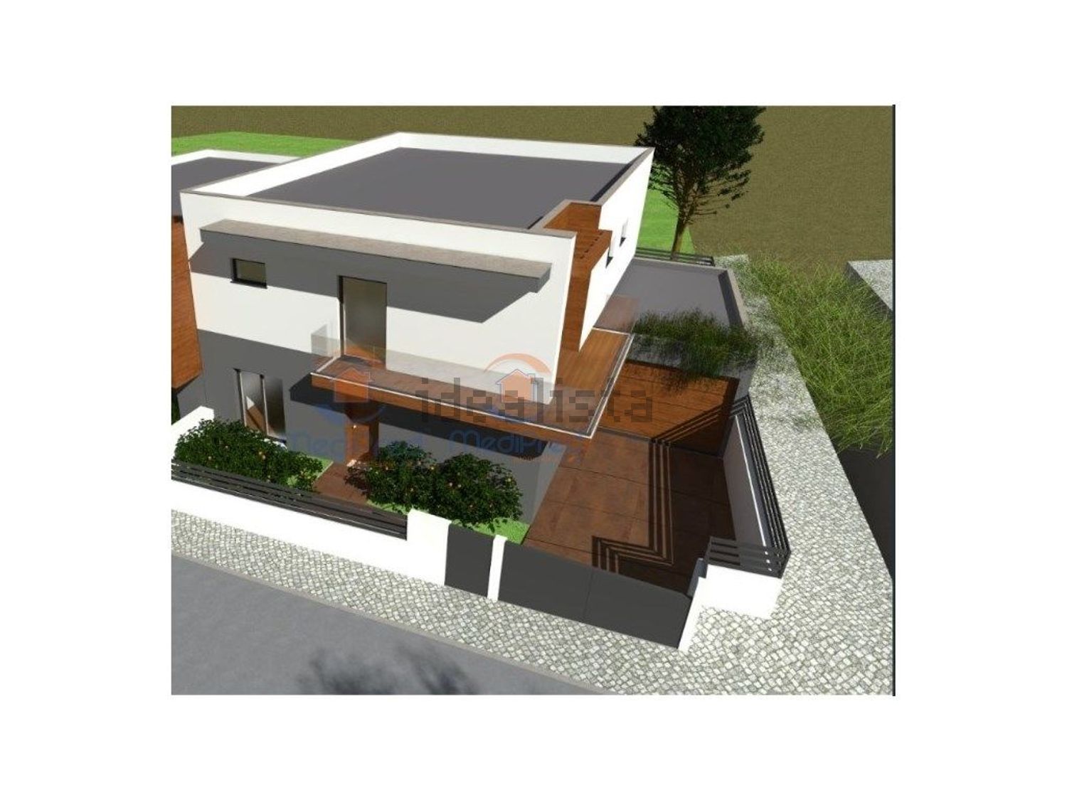 小楼房或独栋别墅出售在Pontinha e Famões - 平面图