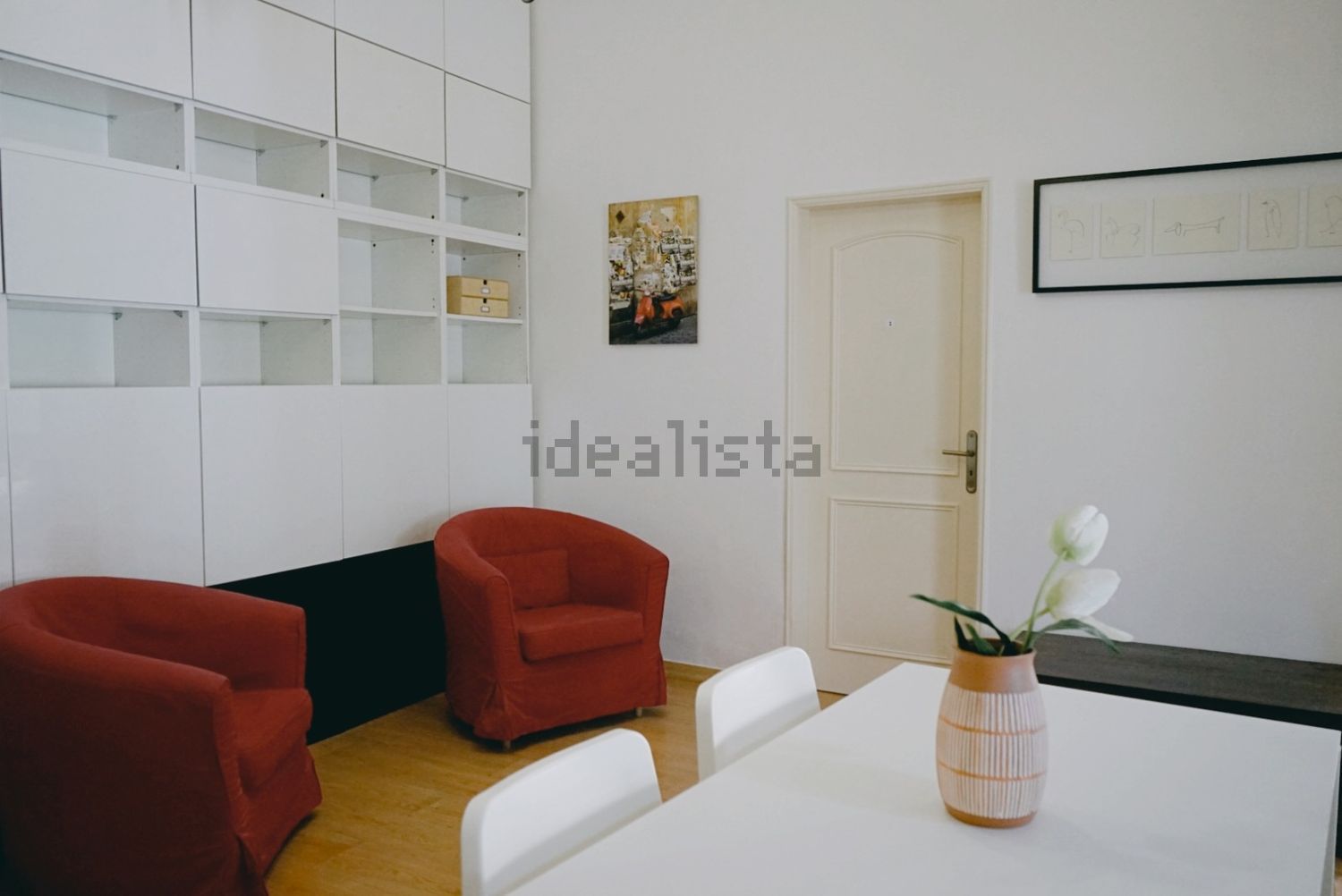 出租房间在Rua Washington, 9 - 客厅