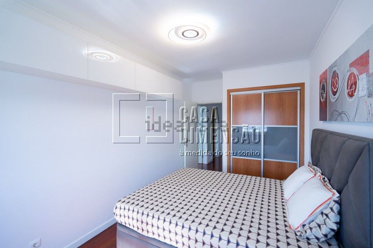 出租公寓 t2在Serra de Carnaxide - Parque de Santa Cruz - 卧室