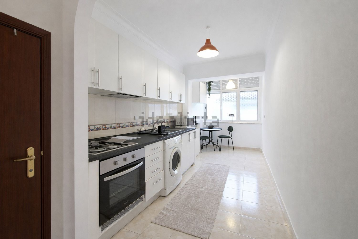 出租t0（单人公寓）在Largo Monsenhor Dalgado - 厨房