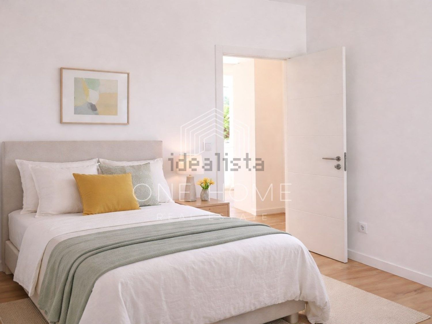 出租公寓 t2在Rua Soto Maior - 卧室