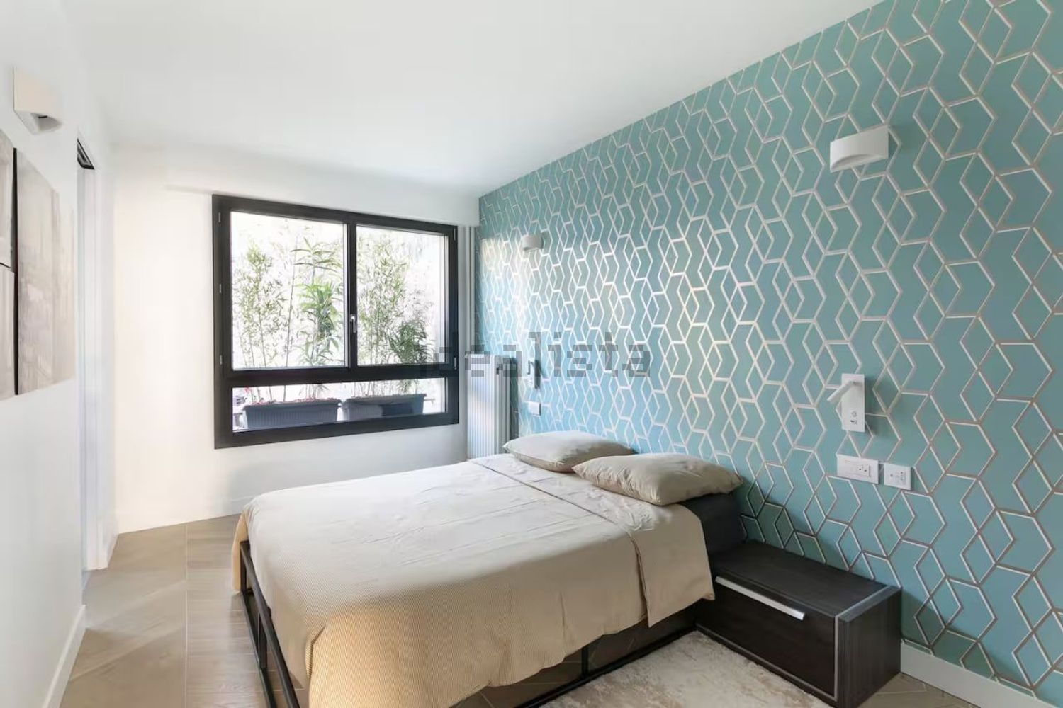 出租公寓 t1在Avenida Duque de Loulé, 125 - 卧室