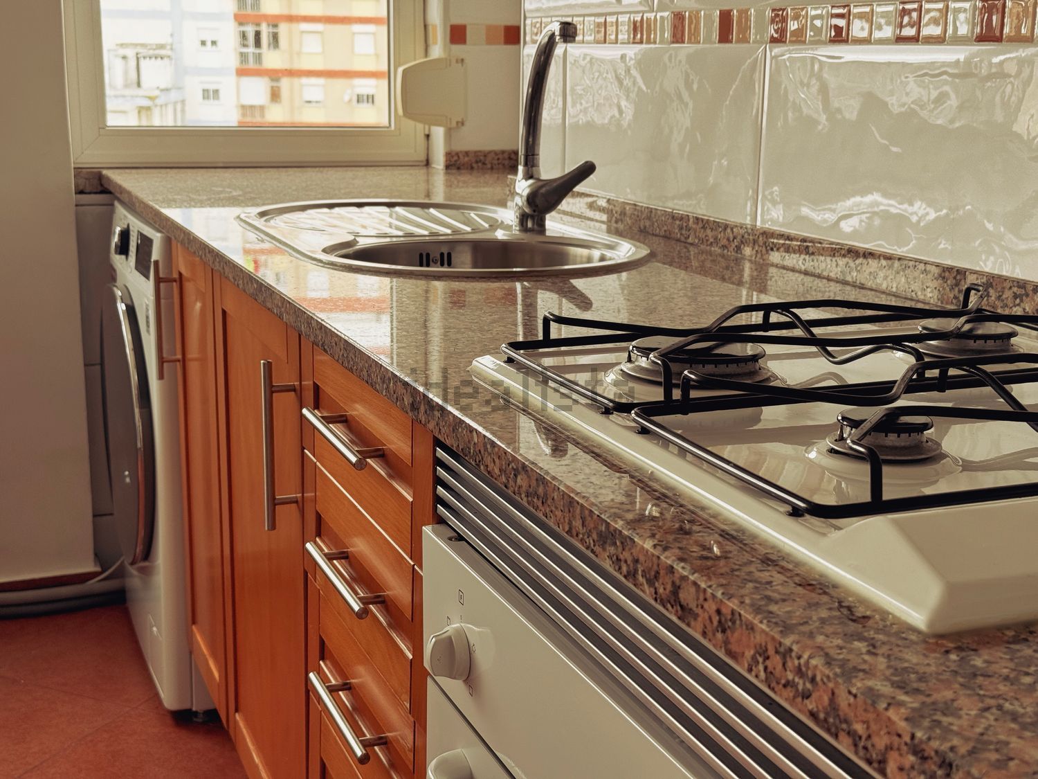 公寓 t1出售在Rua Correia Teles, 16 - 厨房