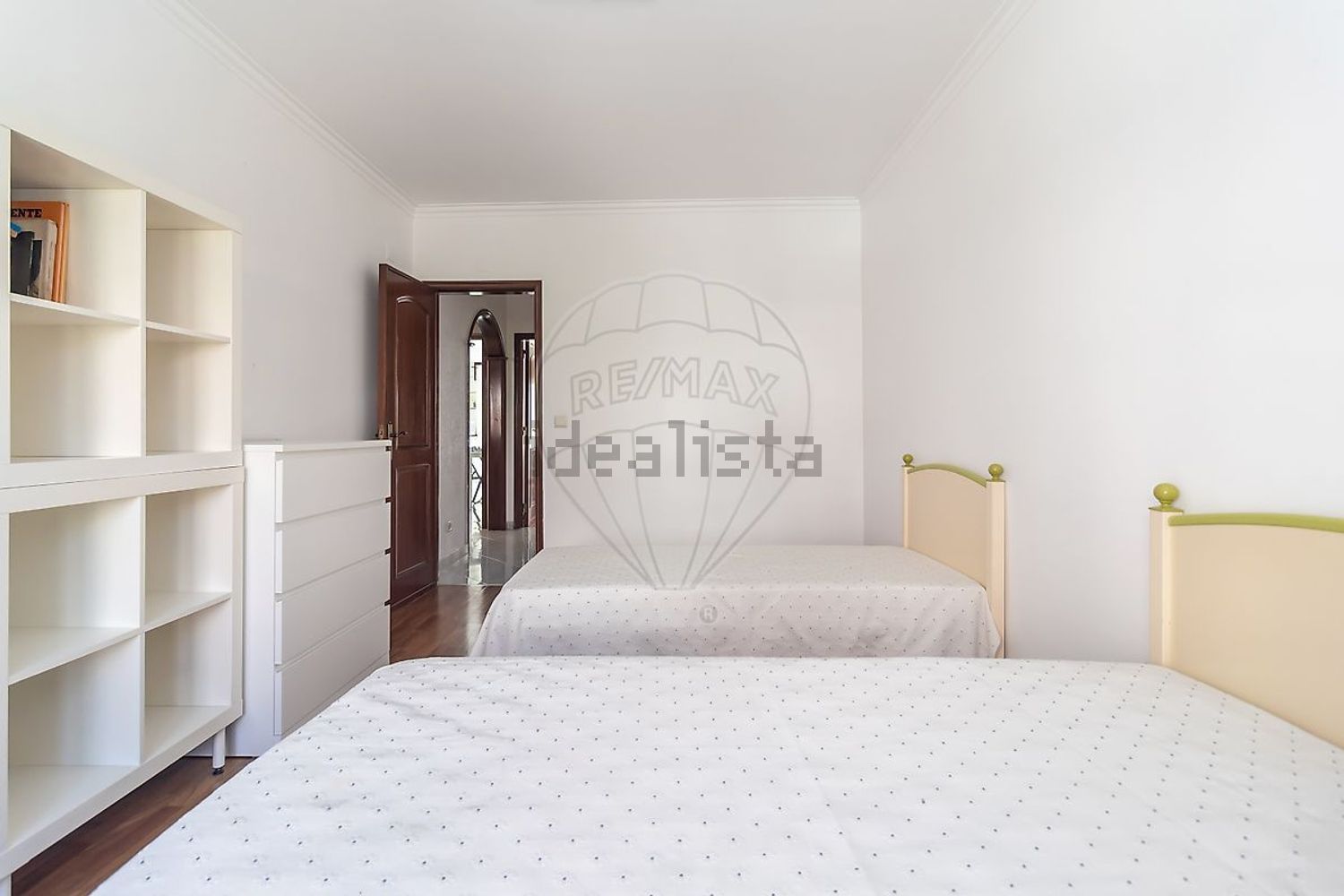 出租公寓 t2在Rua Hugo Casaes - 卧室