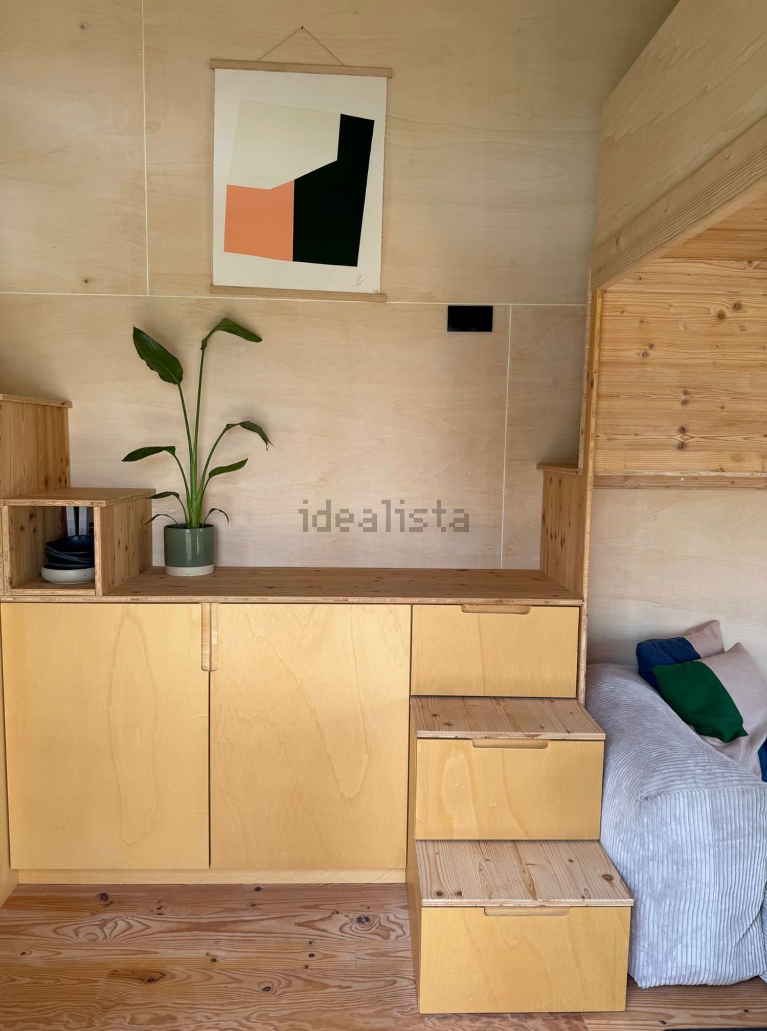 出租小楼房或独栋别墅在Santo Isidoro - 过道