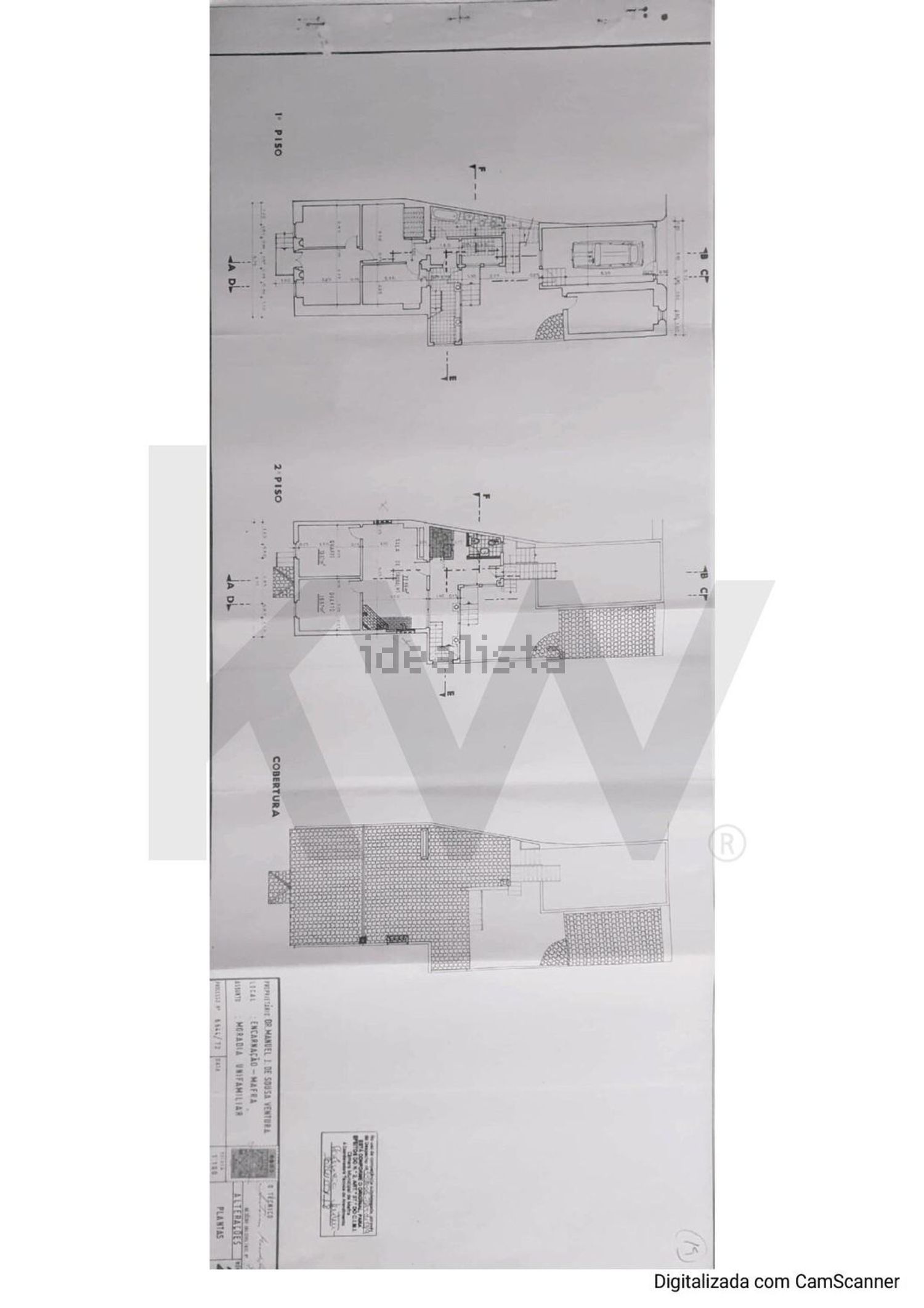 小楼房或独栋别墅出售在Rua Marita, 17 - 平面图
