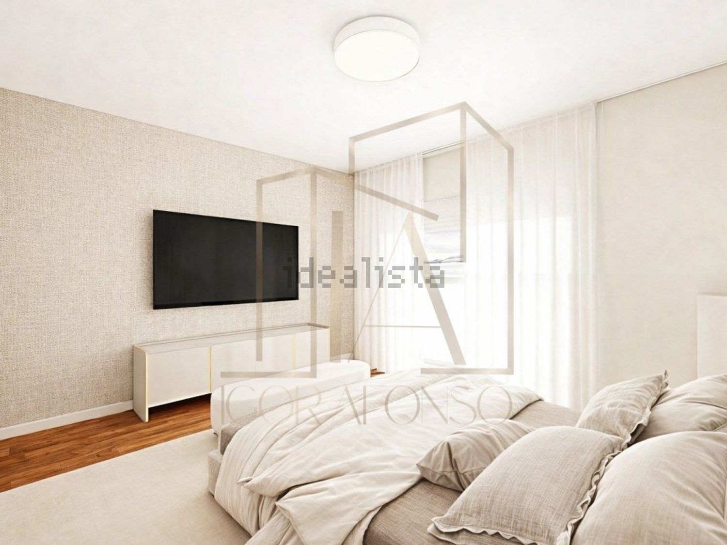 小楼房或独栋别墅出售在Pinhal do General - 卧室