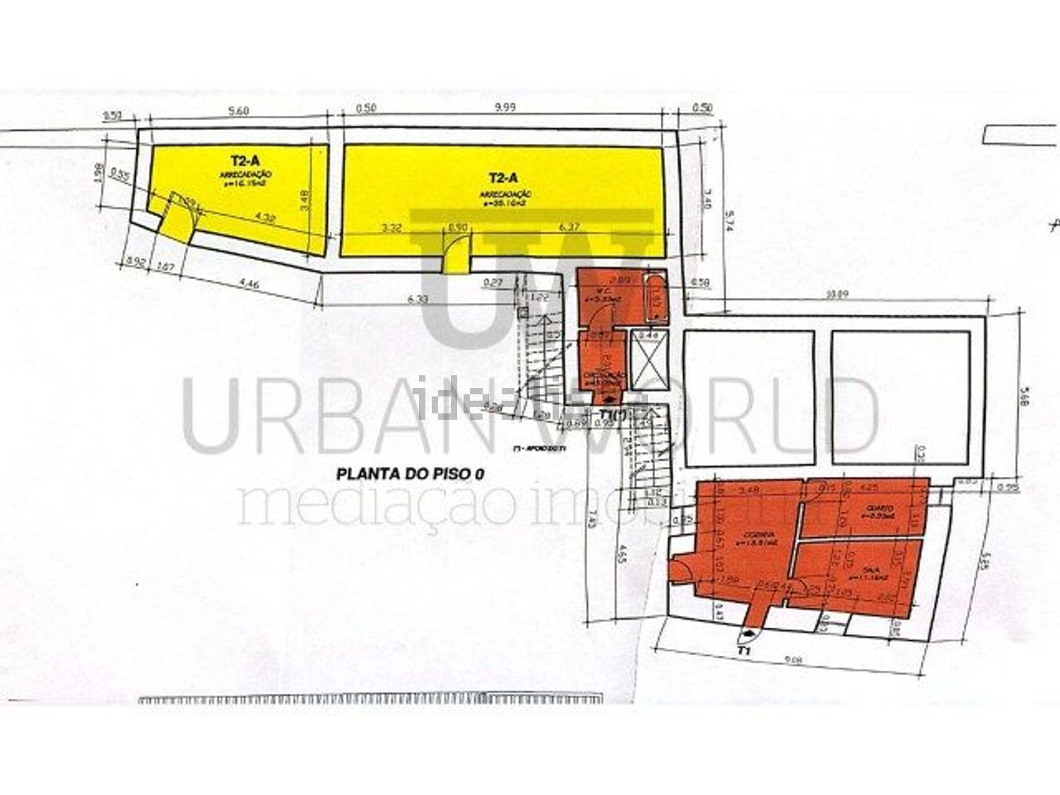 小楼房或独栋别墅出售Lousa, Loures s/n - 平面图