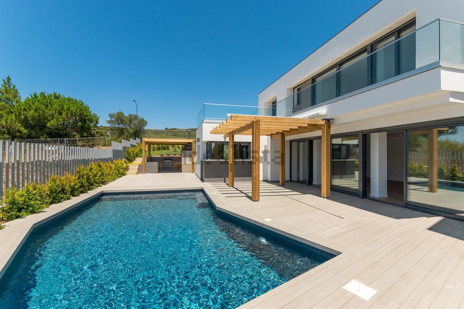 出租小楼房或独栋别墅在Rua Barruncheira - 游泳池