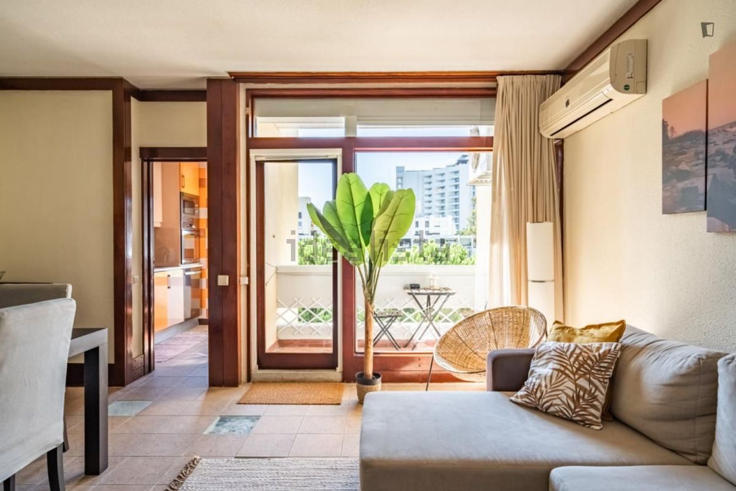 出租公寓 t2在Alameda do Zambujeiro - 客厅