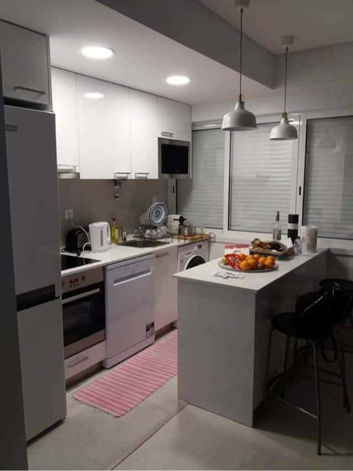 出租公寓 t2在Estrada da Ameixoeira, 19 - 厨房