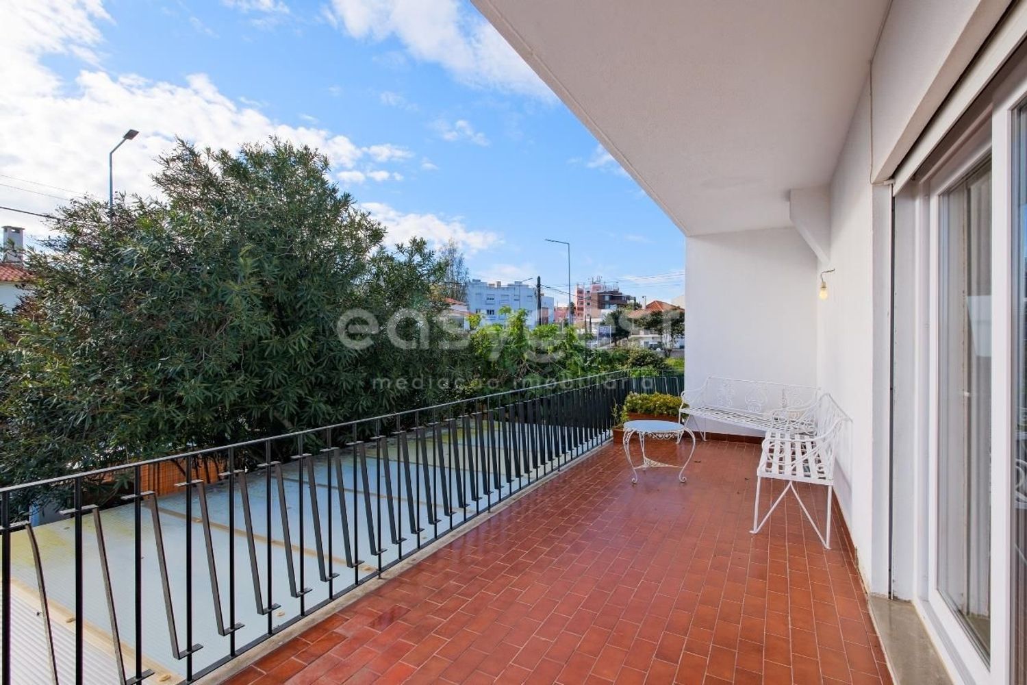 出租双拼别墅在Centro - 阳台