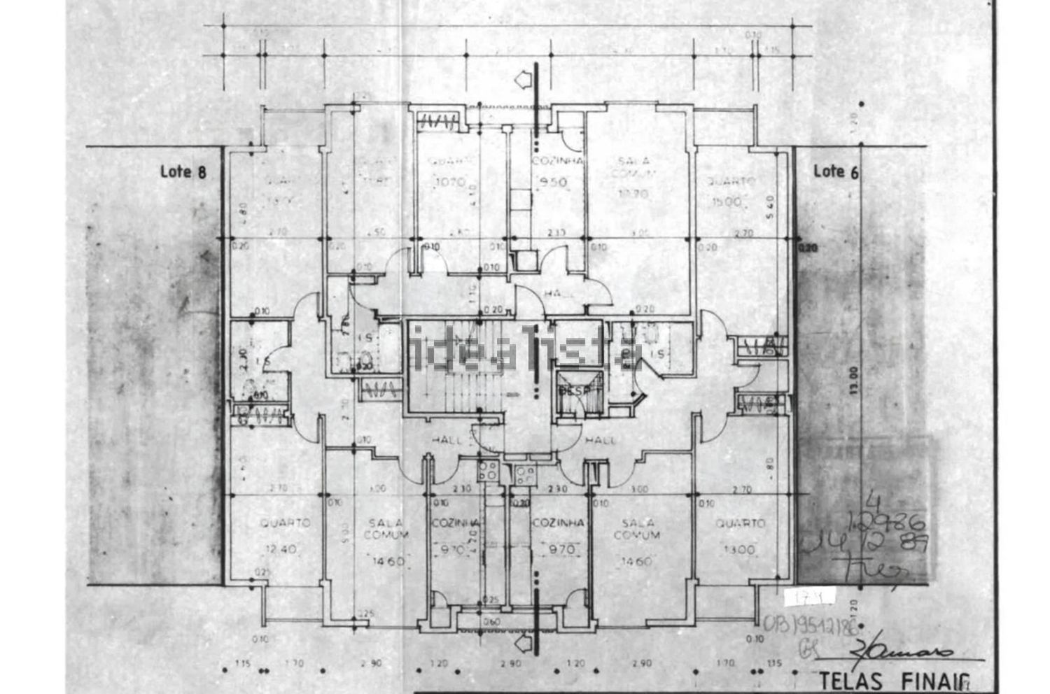 公寓 t2出售在Rua Júpiter, 7 - 平面图