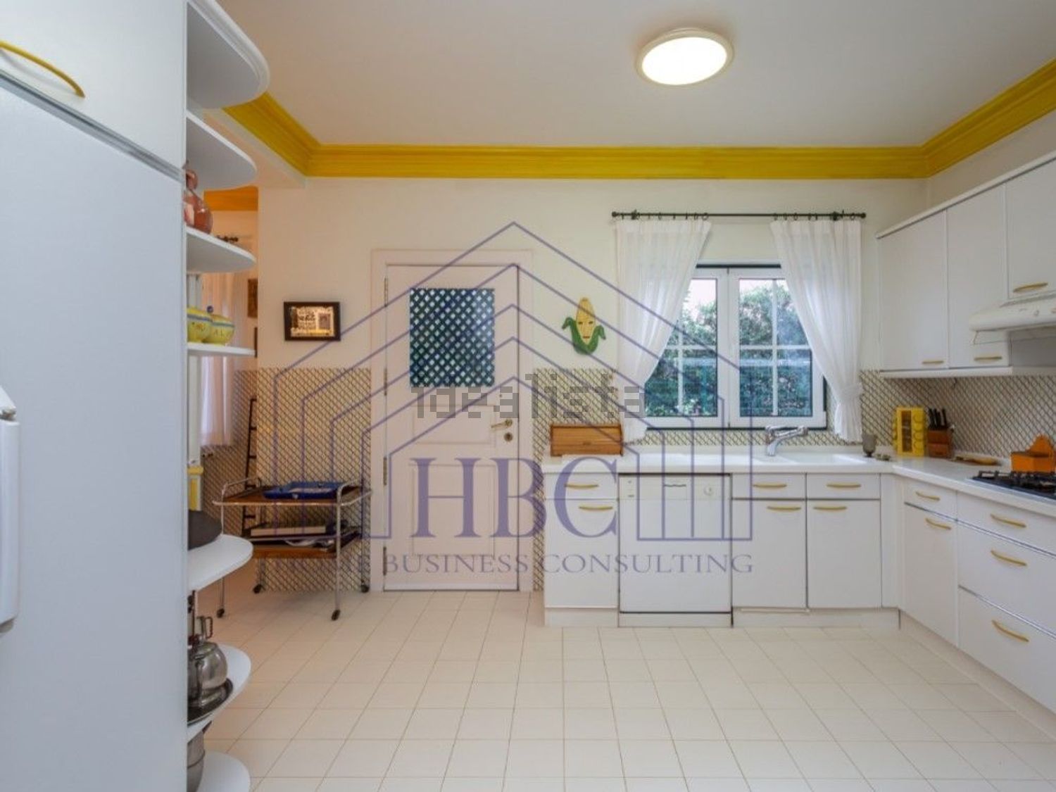 出租小楼房或独栋别墅在Beloura - Penha Longa - 厨房