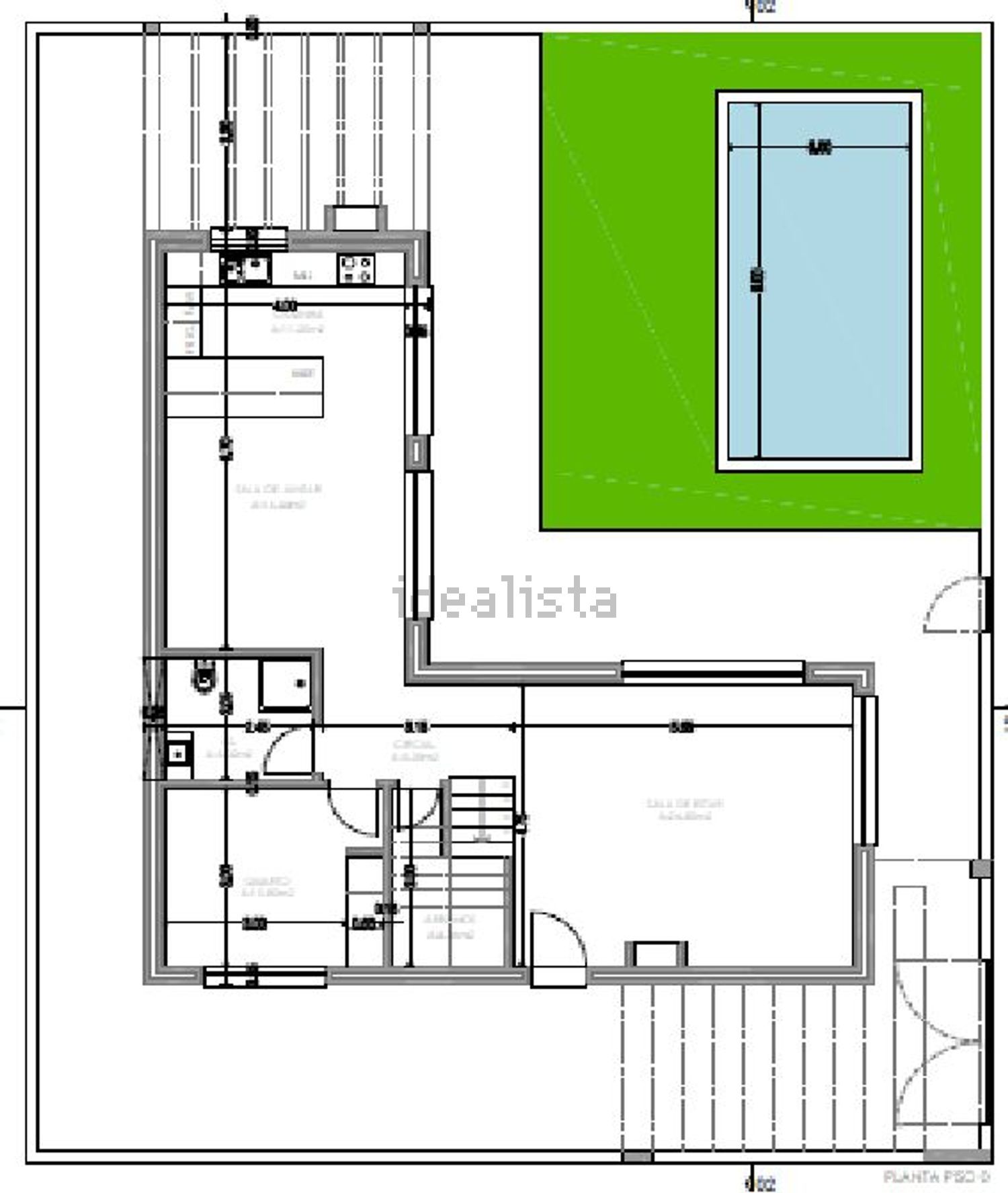 小楼房或独栋别墅出售在Porto Covo - 平面图