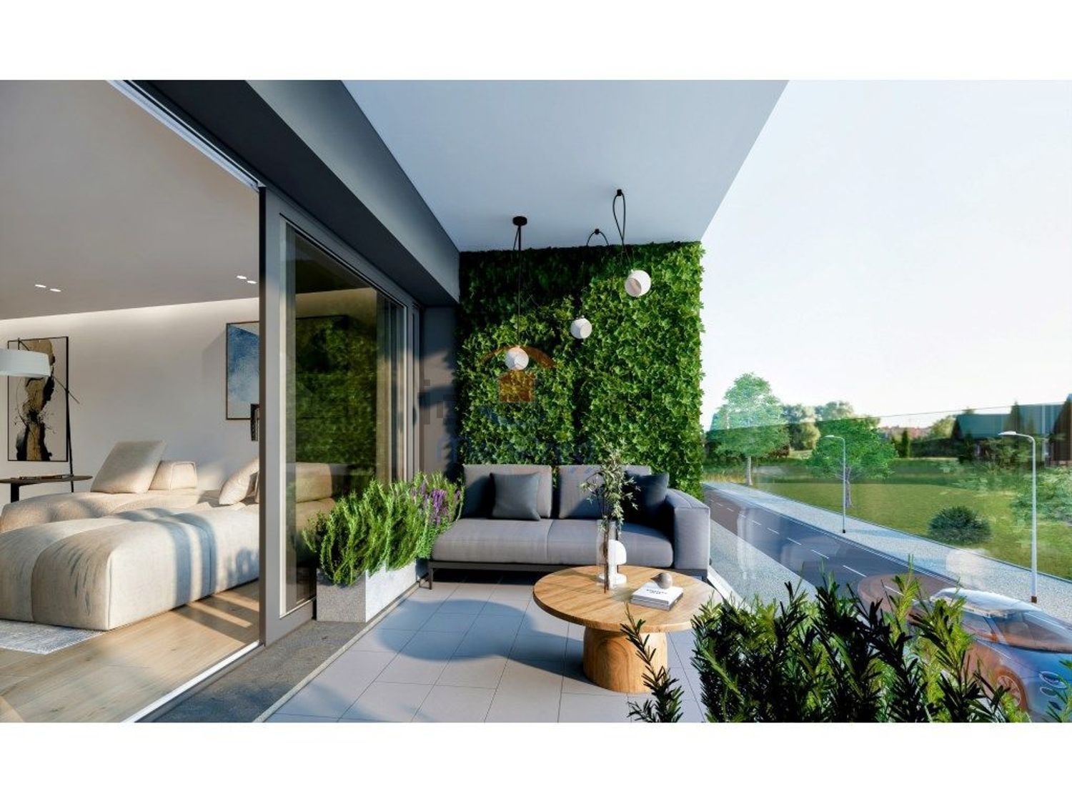 公寓 t3出售在Centro - 阳台