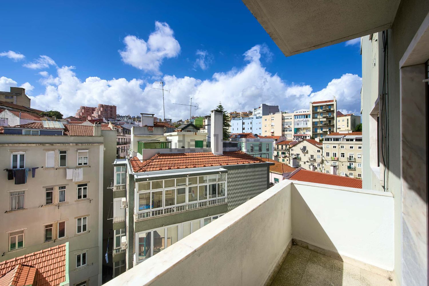 出租房间在Rua Diogo do Couto, 1 - 阳台