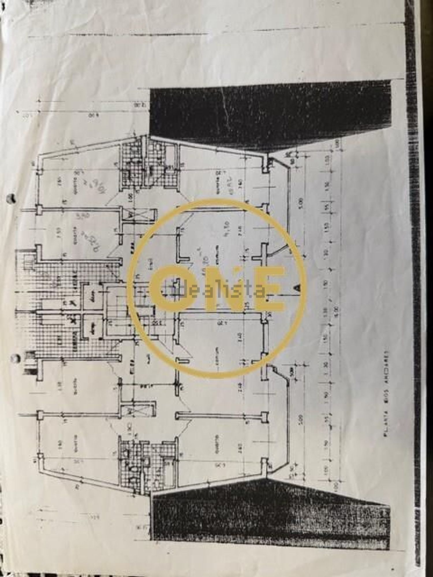 顶层公寓出售在Rua Choupaninha, 9 - 平面图