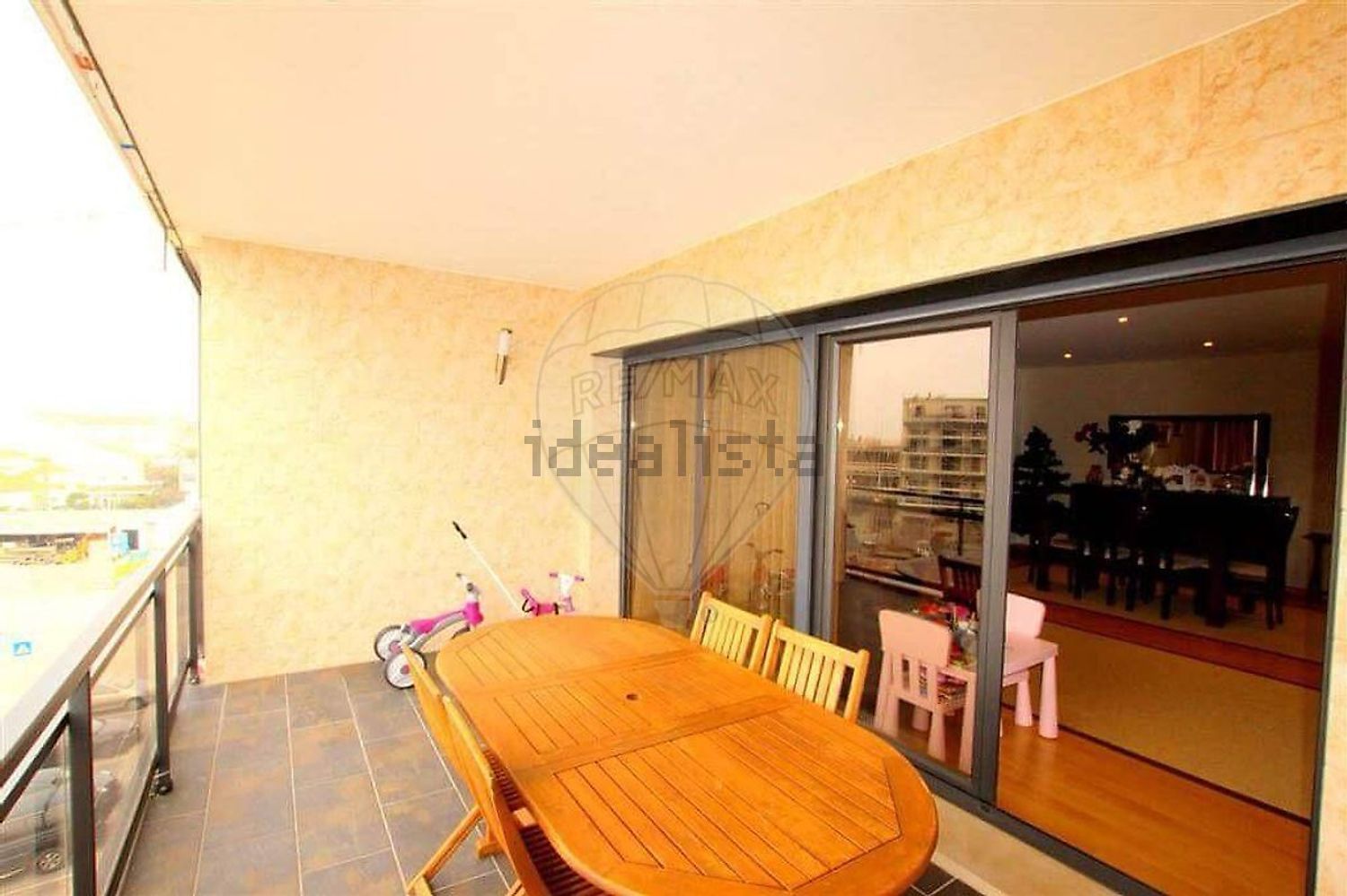 出租公寓 t3在Rua Cerradinho da Praia - 客厅