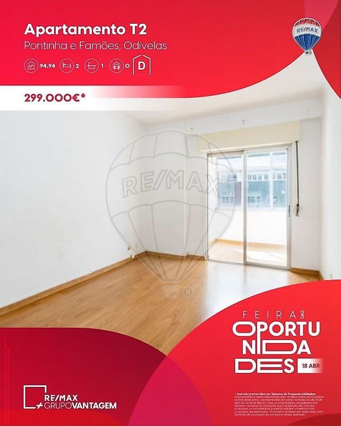 公寓 t2出售在Rua Pero Vaz de Caminha