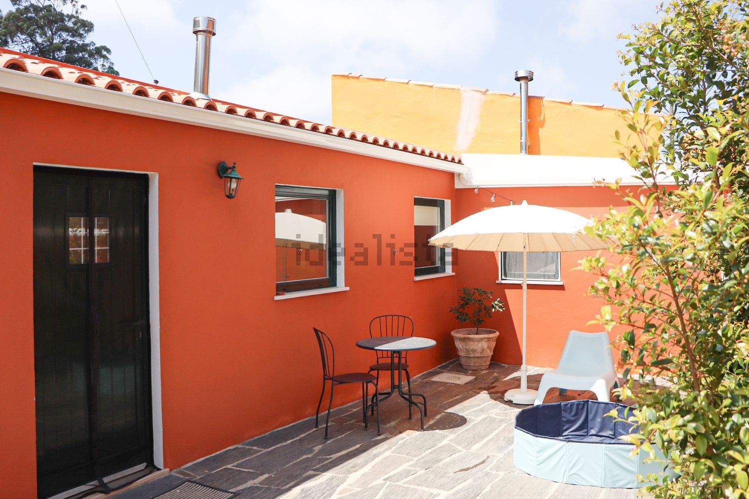 出租双拼别墅在Rua dos Depósitos de Água, 21 - 阳台