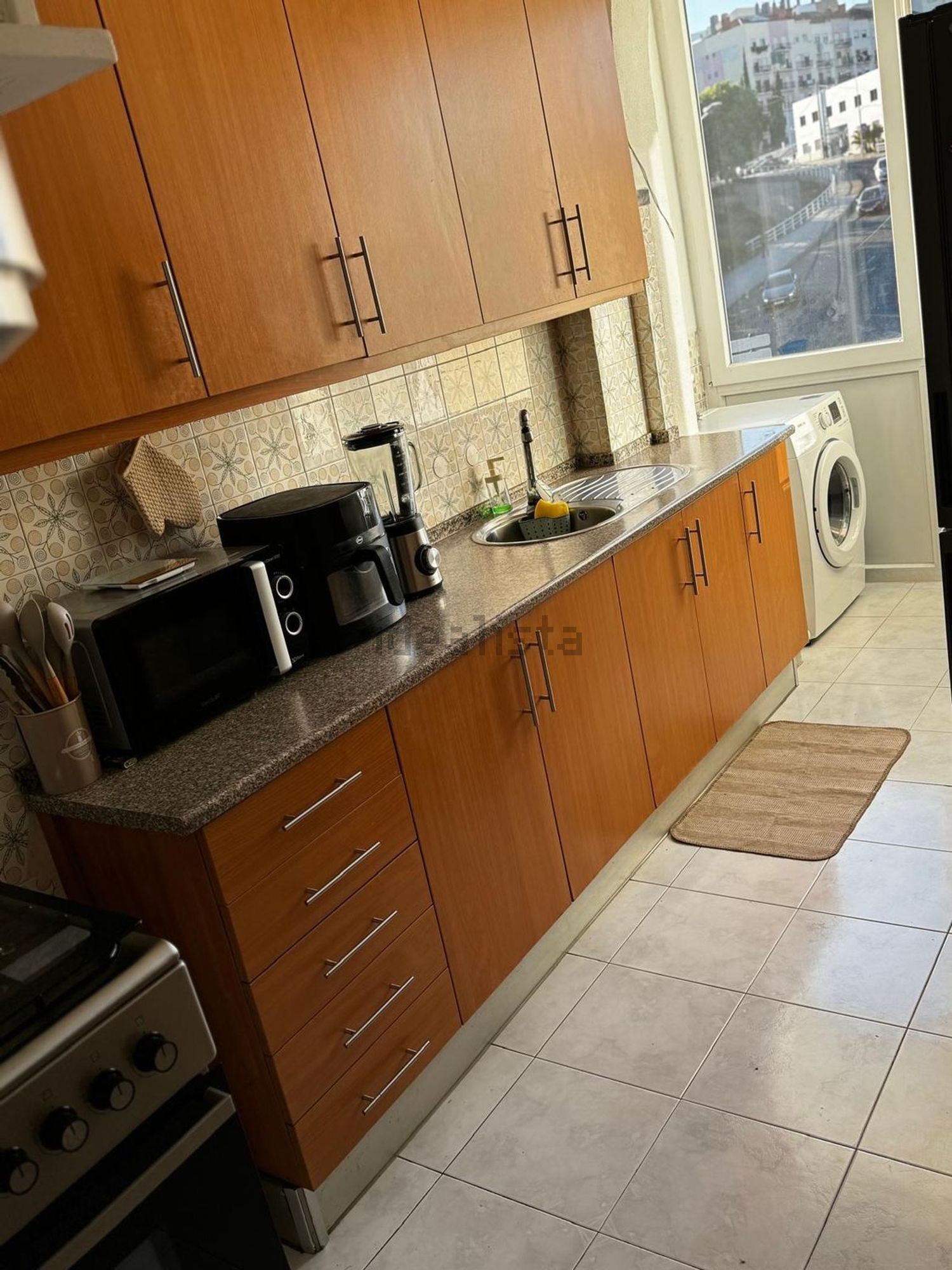 出租房间在Rua Antero de Quental, 33 - 厨房