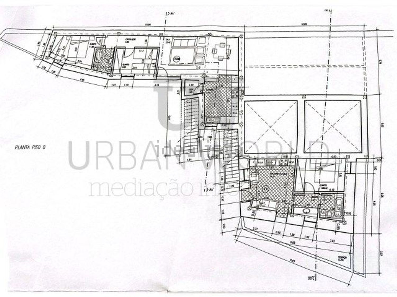 小楼房或独栋别墅出售Lousa, Loures s/n - 平面图