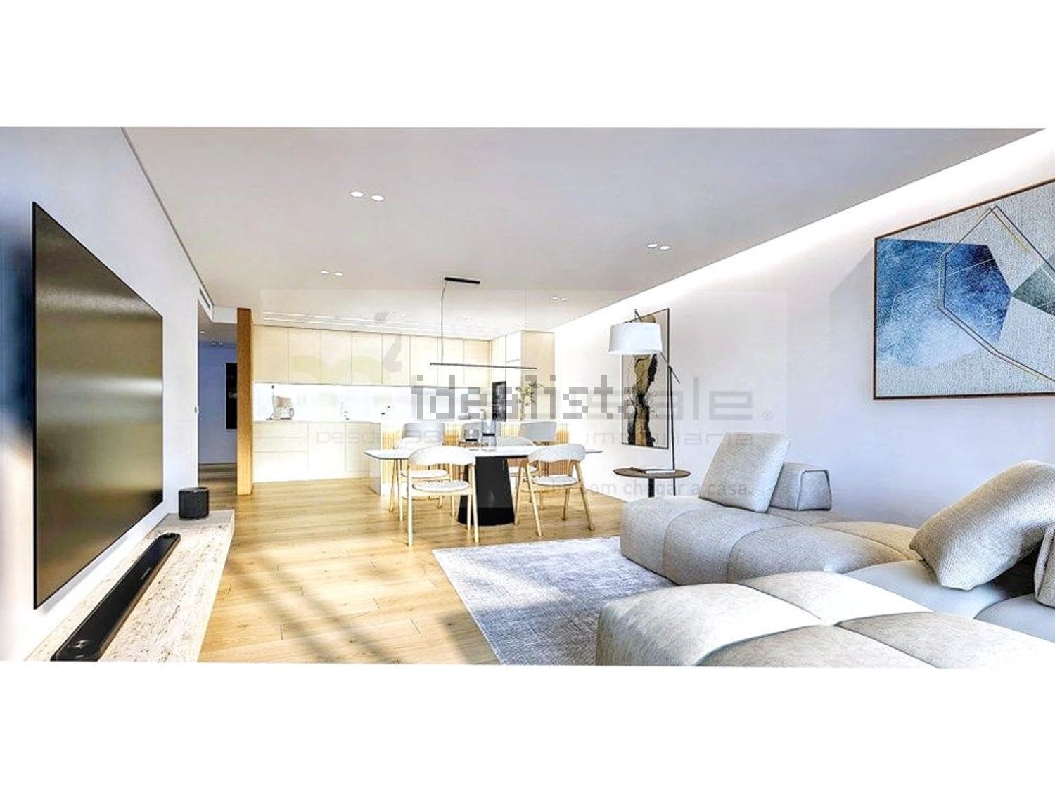 公寓 t3出售在Rua Manuel Francisco Soromenho, 25 - 客厅