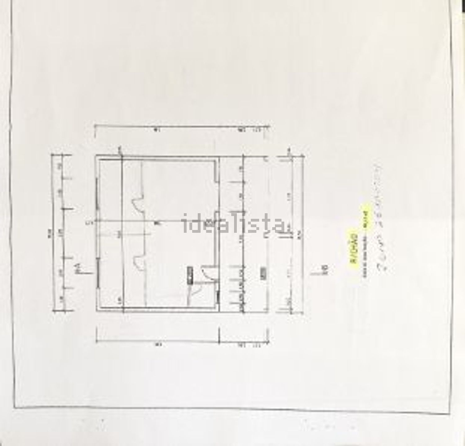 小楼房或独栋别墅出售在Rua do Moinho, 2 - 平面图