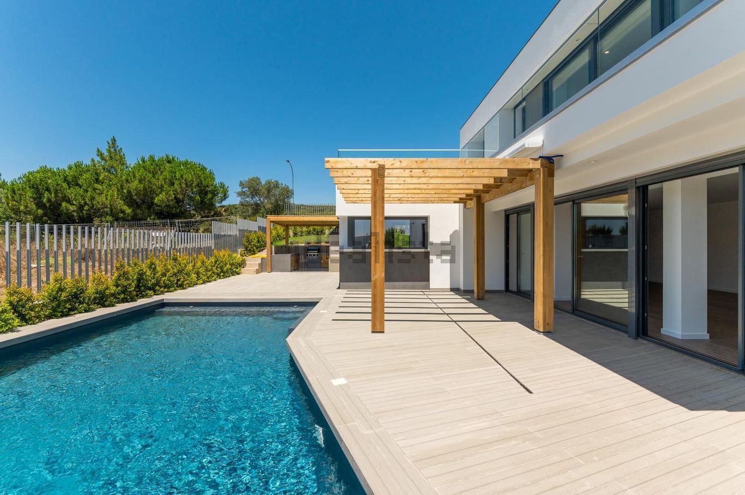 出租小楼房或独栋别墅在Rua Barruncheira - 游泳池