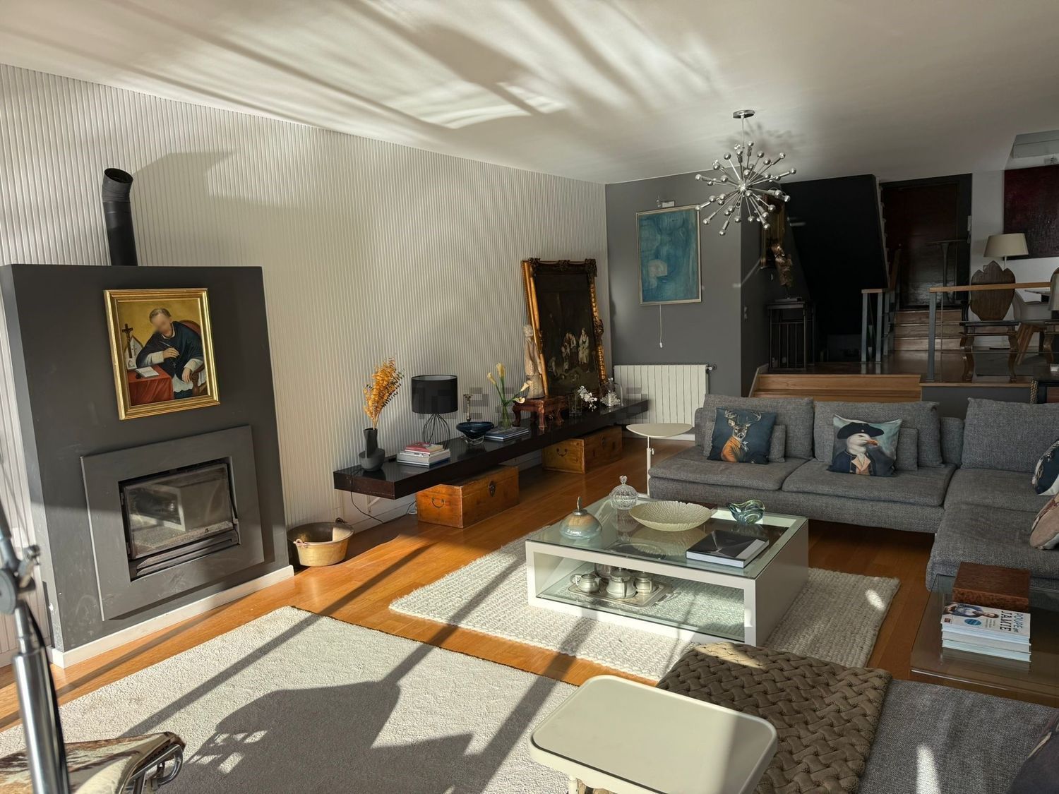 出租双拼别墅在Rua do Bocal - 客厅