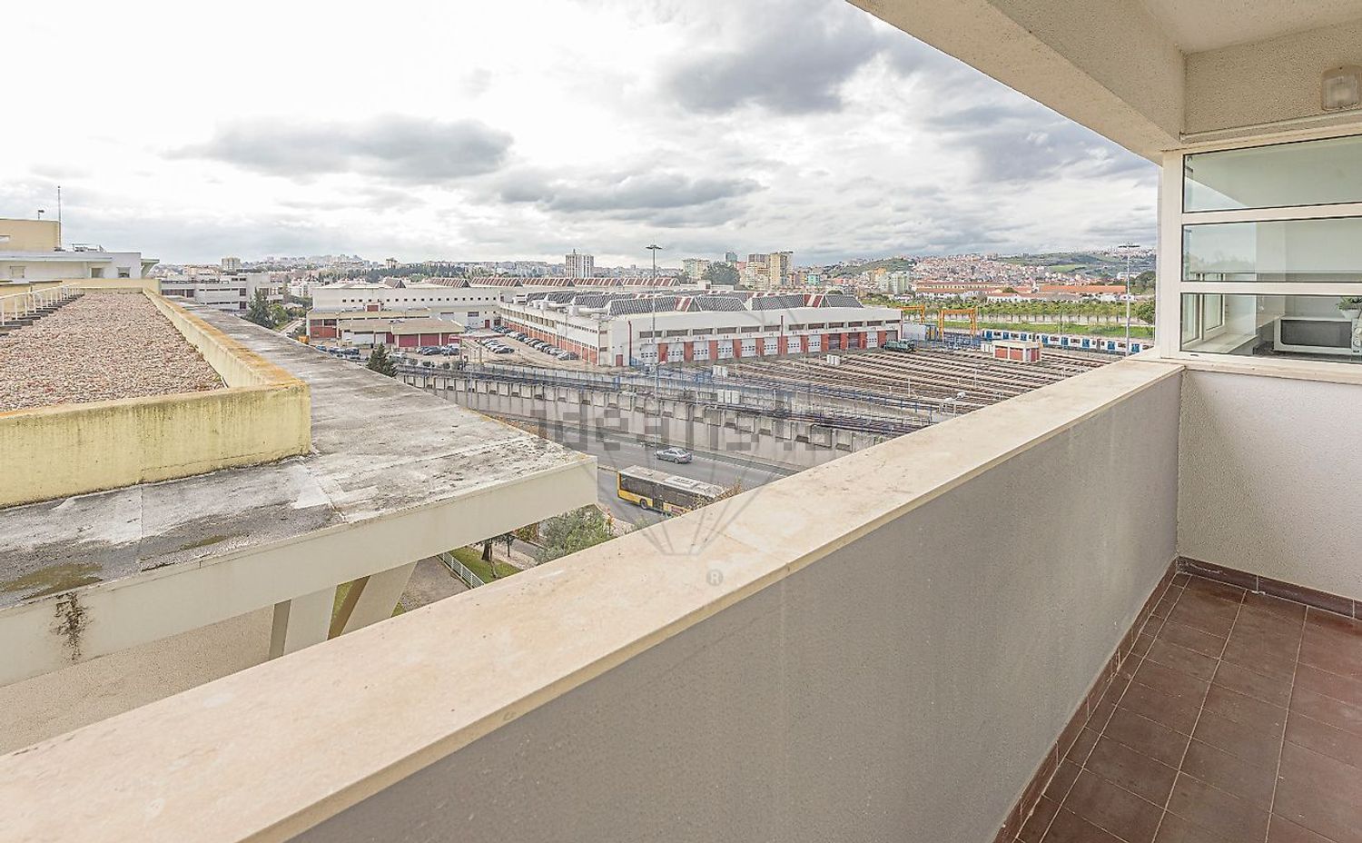 出租公寓 t2在Rua Álvaro Benamor - 阳台