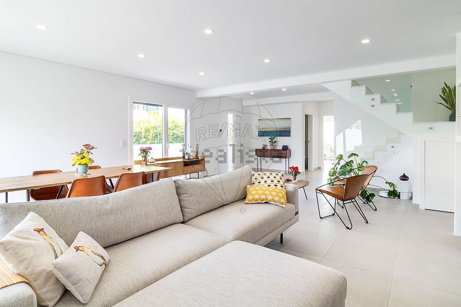 出租小楼房或独栋别墅在Rua 12 - 客厅