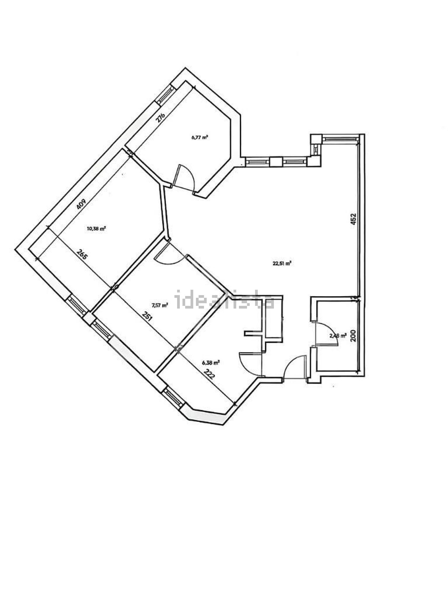 公寓 t4出售在Rua Almada Negreiros s/n - 平面图