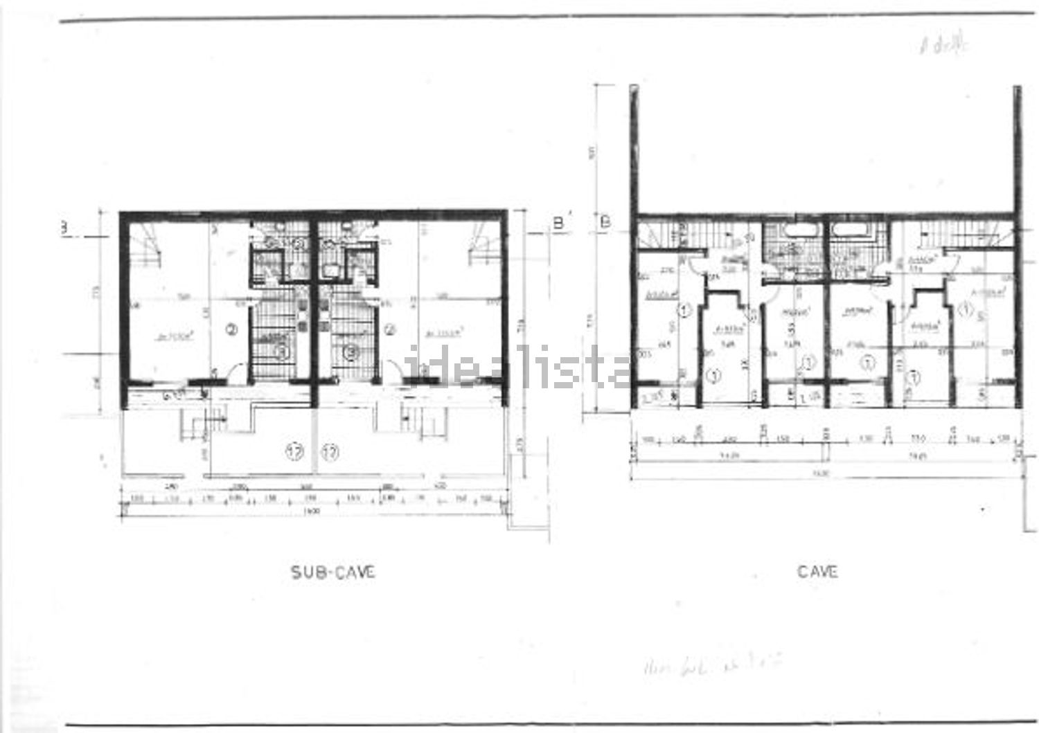 联排别墅出售在Rua Hortense Luz - 平面图