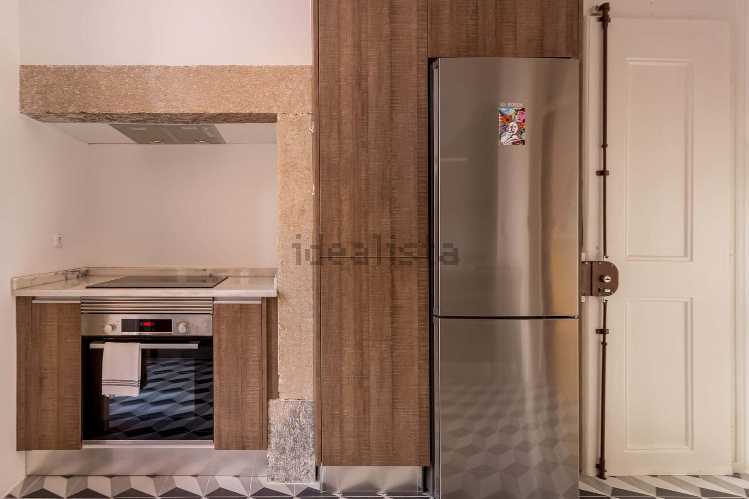 出租公寓 t2在Rua da Voz do Operário, 50 - 厨房