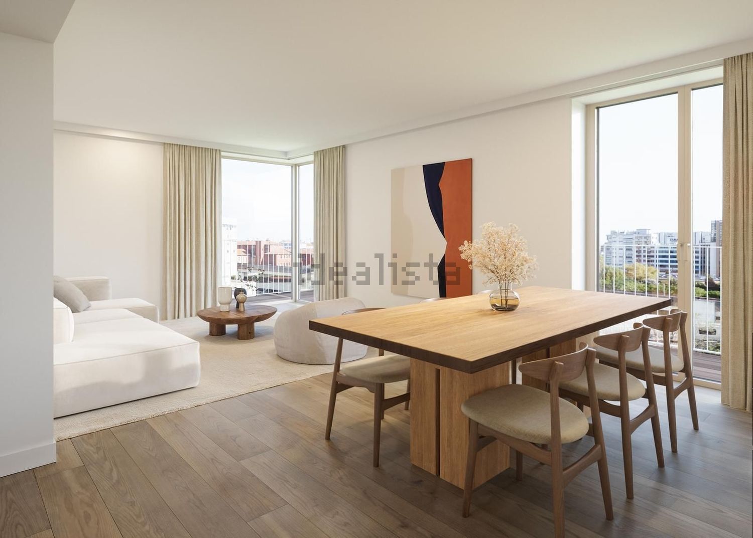 公寓 t3出售在Alto do Lumiar - Quinta das Conchas - Quinta do Lambert - 客厅