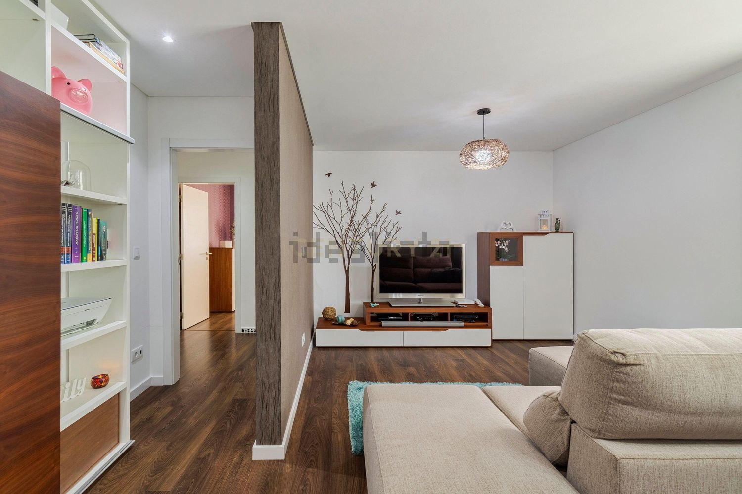 公寓 t1出售在Rua Vergílio Ferreira, 5 - 客厅