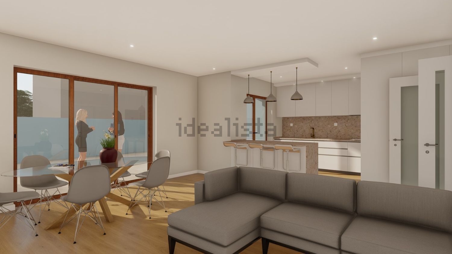 公寓 t2出售在Avenida José Antunes, 14 - 客厅