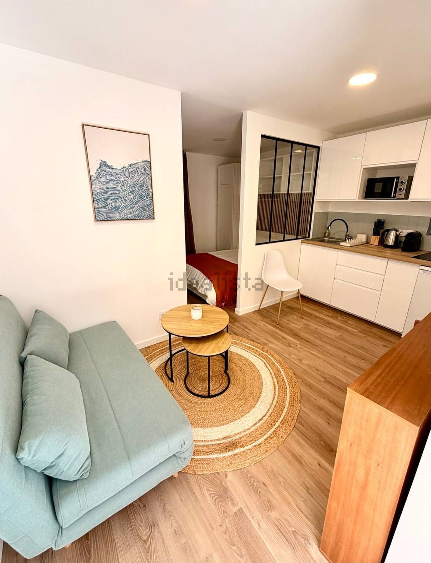 出租t0（单人公寓）在Travessa do Paraíso, 1 - 客厅