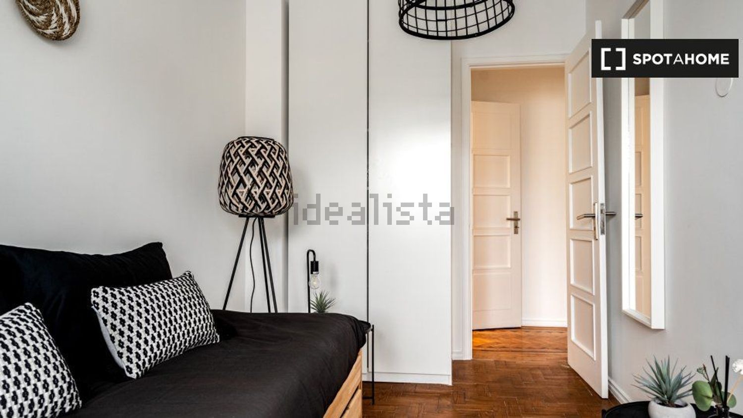 出租公寓 t2Calçada Necessidades - 卧室